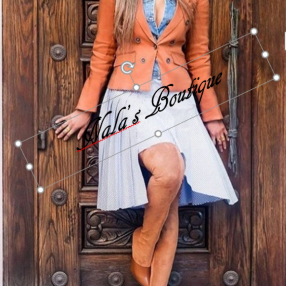 Mackin J. Suede Thigh High Boots - 1 Left Size 10 - Picture 2 of 4